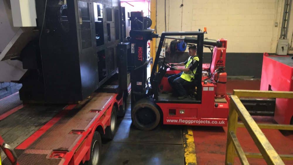 Safety Innovator Chooses Flegg to Move & Install 65 CNC Machines